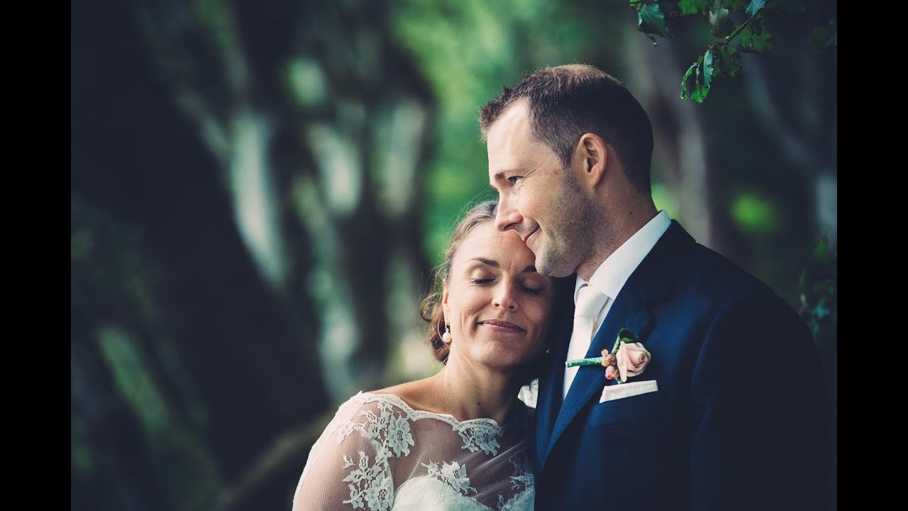 Bryllupsfoto af Rikke & Klaus