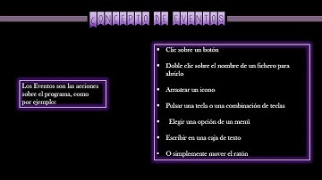 video programación orientada a eventos