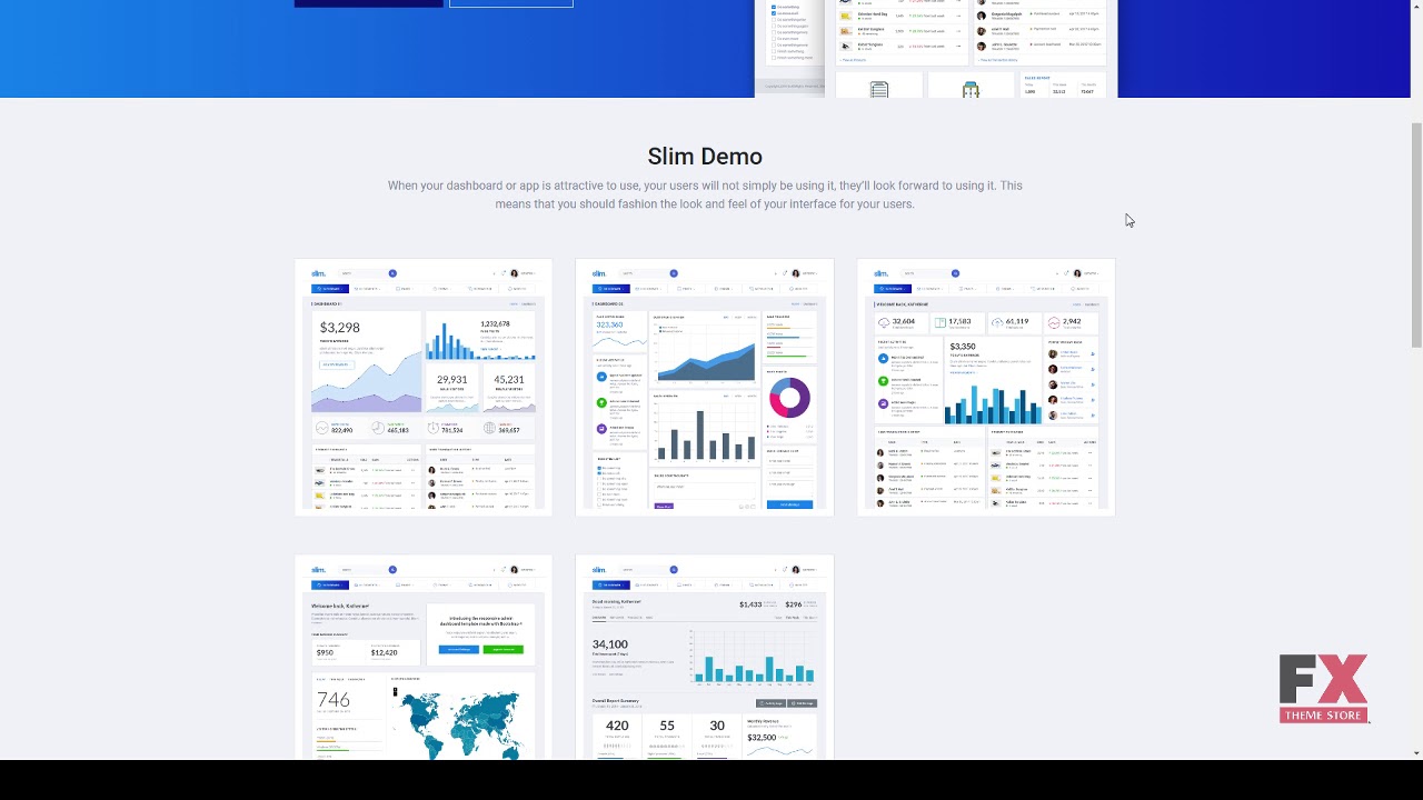 Slim - Modern and Clean Responsive Bootstrap 4 Admin Dashboard Templa
