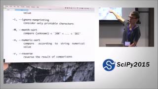 Jens Nielsen - Bash -  Software Carpentry - SciPy 2015 - 3 of 8
