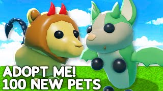 🐣 Pets ANIMADOS no ADOPT ME (Roblox) 