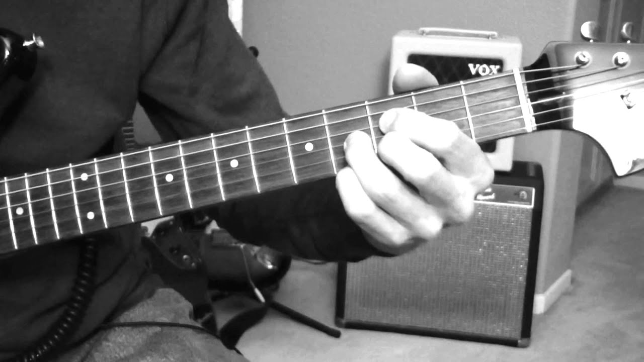 Walking in the Rain Guitar Lesson YouTube