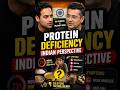 Protein deficiency 💪#motivation #podcast #shorts