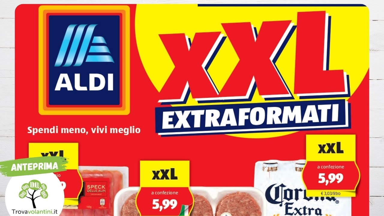 VOLANTINO ALDI dal 4 al 10 agosto #anteprima