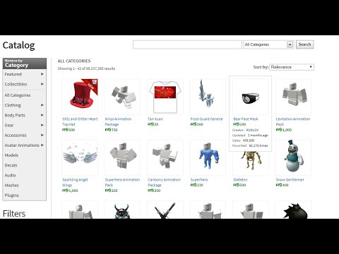 how to access old catalog roblox