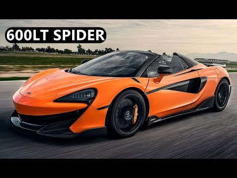 McLaren 600LT Spider (Myan Orange) - Up Close Look - YouTube