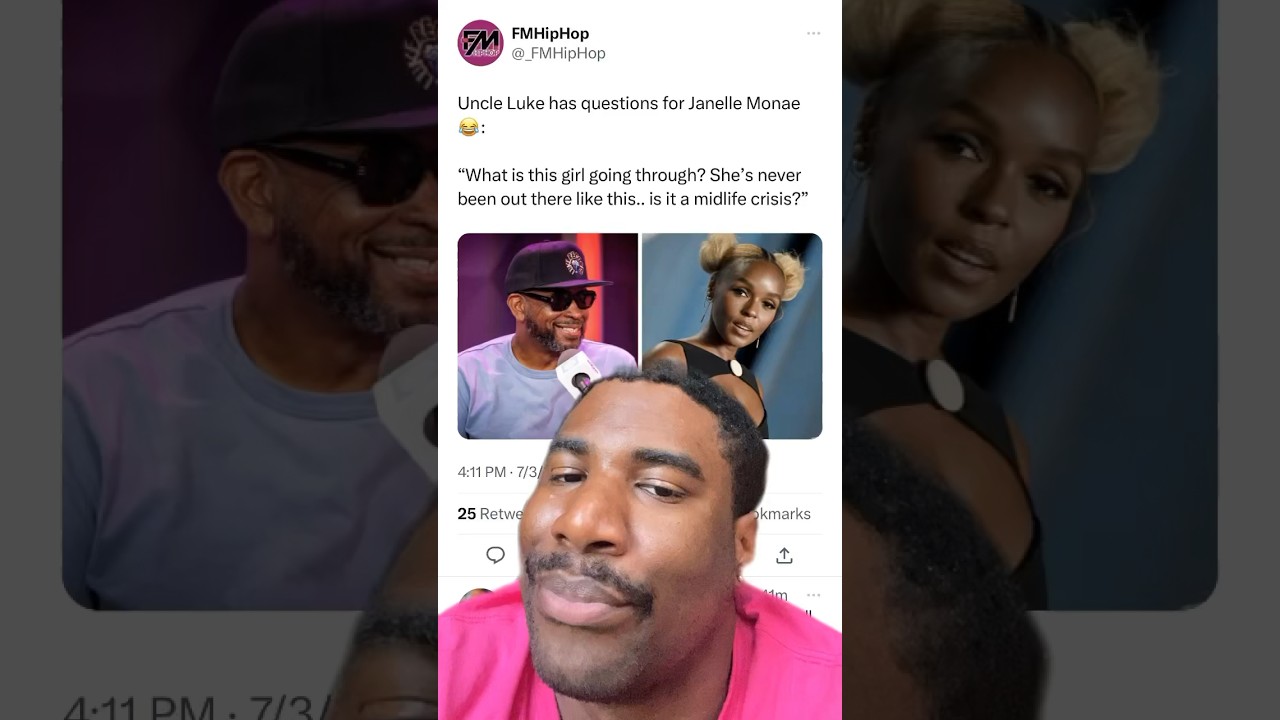 Uncle Luke SHADES Janelle Monae! 