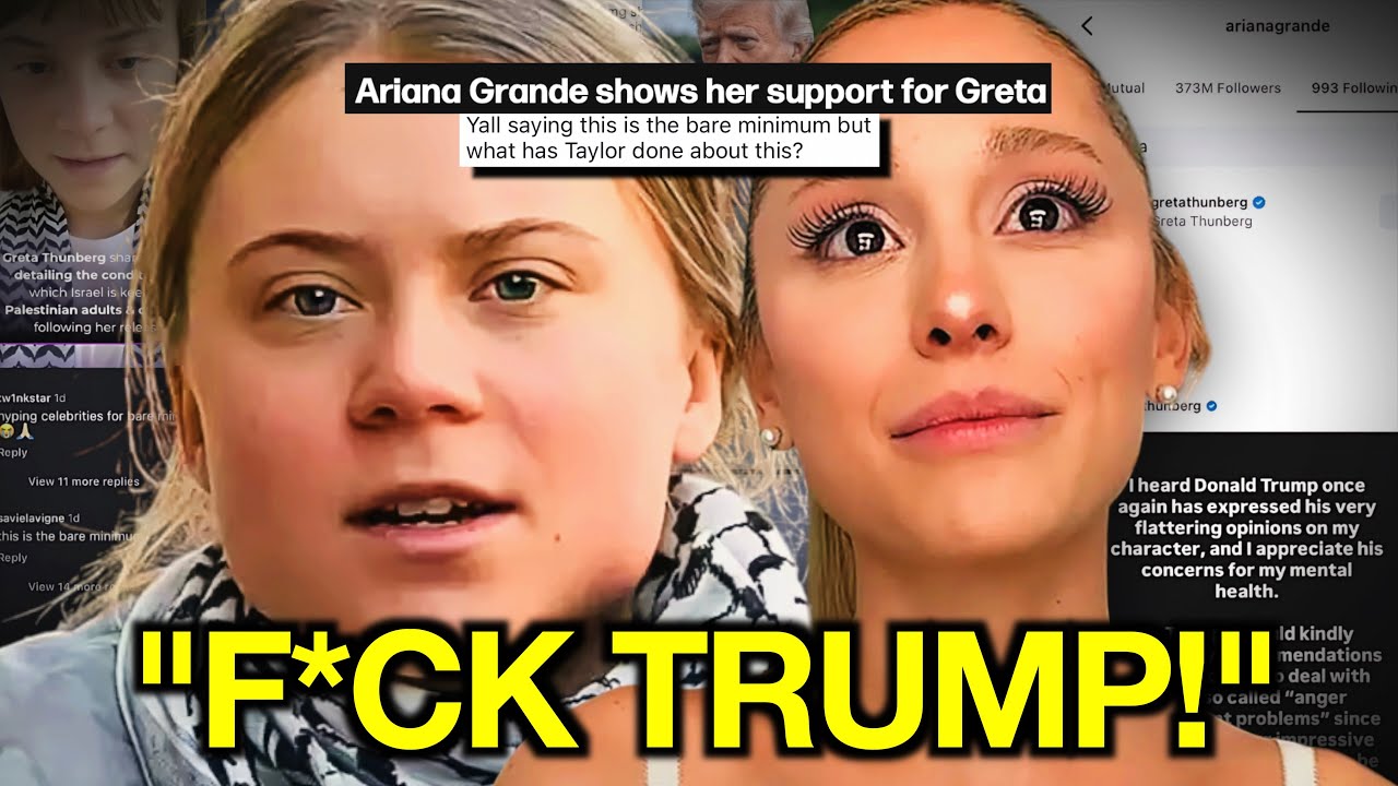 Ариана Гранде только что ВЫБРАЛА СТОРОНУ в ссоре ГРЕТЫ и ТРАМПА 😱