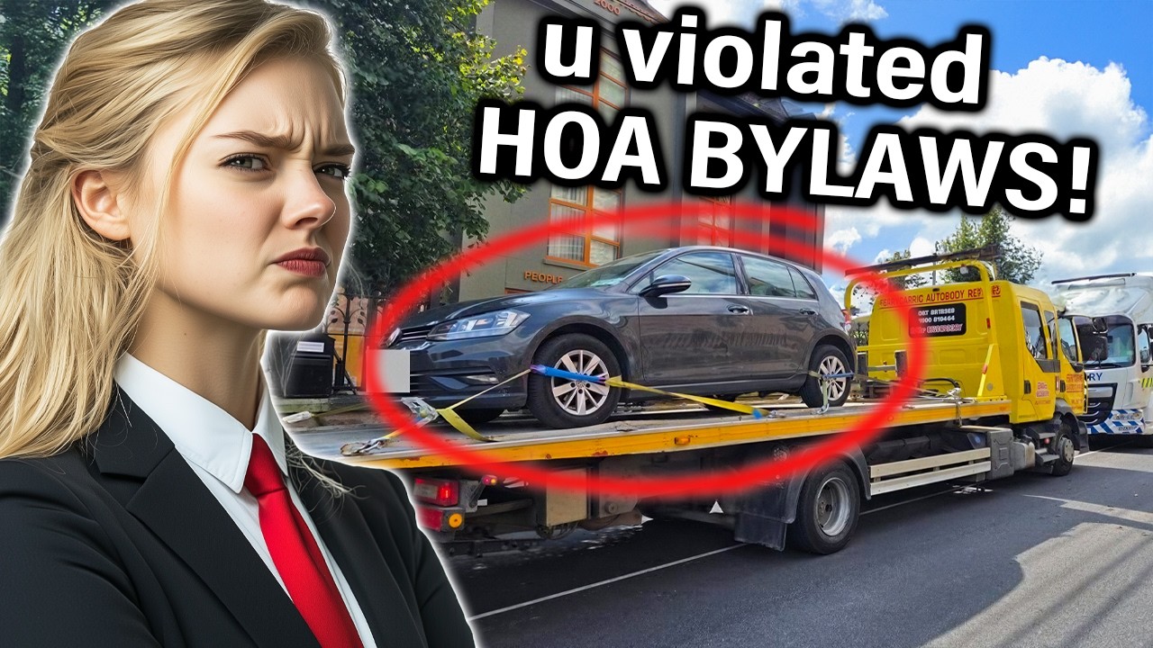 r/LegalAdvice HOA Karen Towed Me From MY OWN Property Cuz She “OWNS” My Driveway!