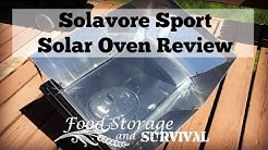 Solavore Sport Solar Oven Review and Baking a Cake