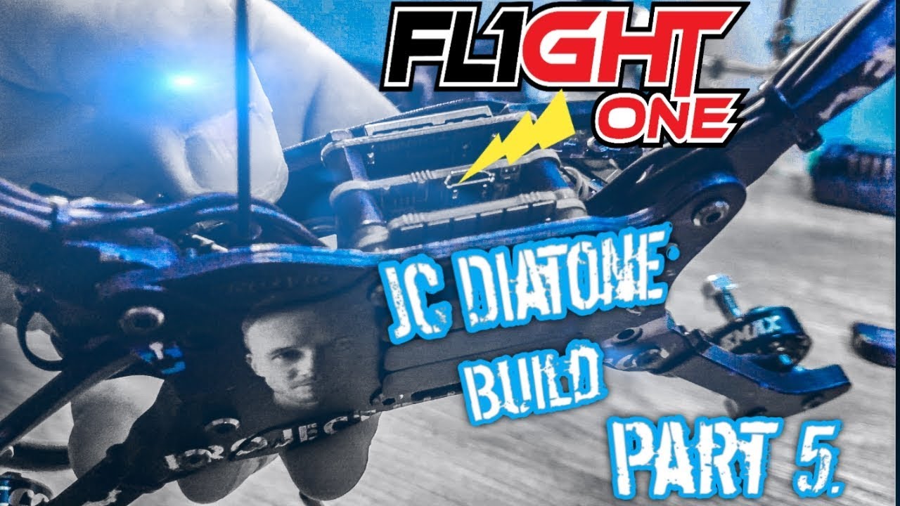 Project Blue Falcon Jc Diatone Build Flight One Software Installed!