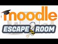 MOODLE: Cómo hacer un ESCAPE ROOM  |  Aula Virtual EducaMadrid