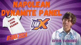 FanX Panel 2024 Napoleon Dynamite, Vote for Pedro