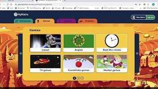 My Maths log in and user guide