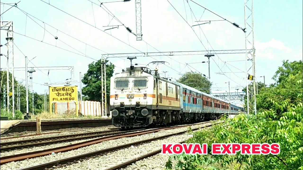 Kovai Express | 02675 Chennai Coimbatore Kovai Superfast Special at ...