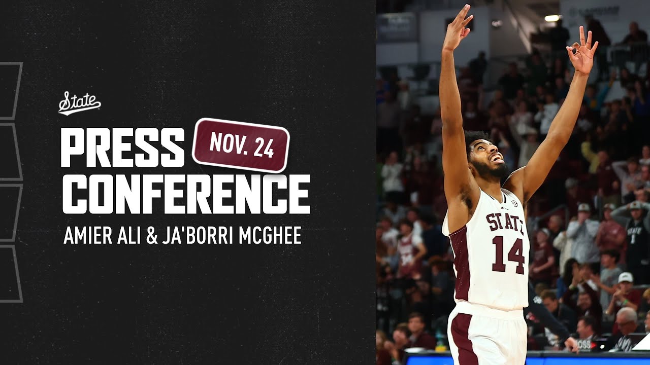 MEN'S BASKETBALL | Amier Ali & Ja'Borri McGhee Postgame Press Conference vs. New Orleans - 11/24/25