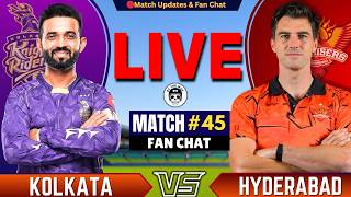 🔴Live: Hyderabad vs Kolkata, 46th T20 IPL 2026 | Live Cricket Match | SRH vs KKR Live| IPL 2026
