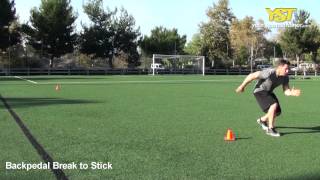 Backpedal Break to Stick
