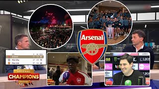 🔥 22 YEARS LATER! 😱 Ian Wright GOES CRAZY as Arsenal WIN the Premier League! 🔥⚽️