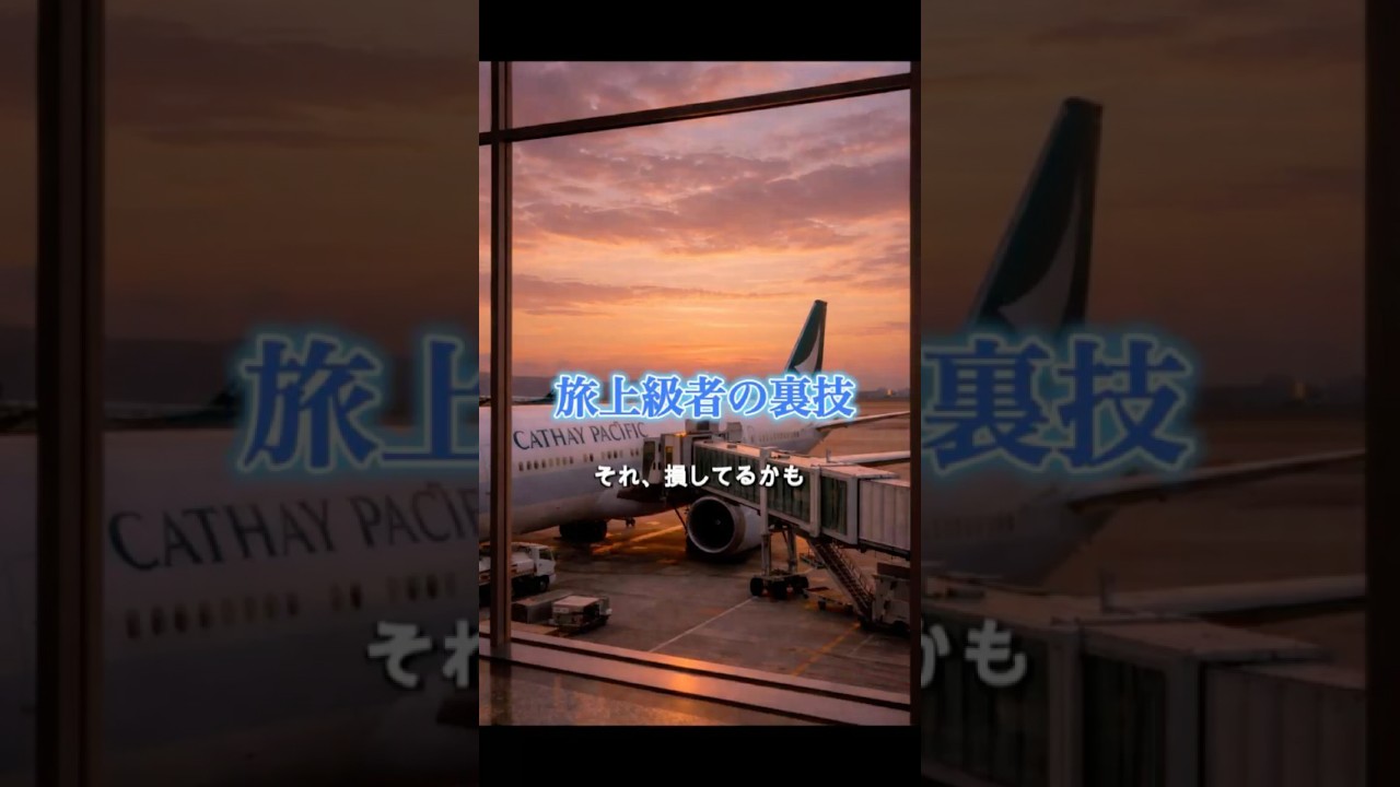 知らないと損する!経由便のコスパが最強すぎる理由 #海外旅行 #マイル #お得情報