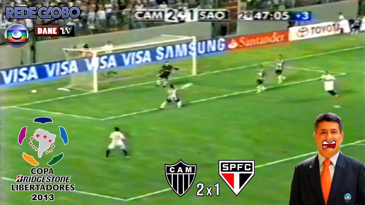 Libertadores 2013 - Atlético MG 2x1 São Paulo
