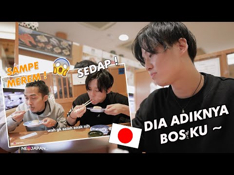 DI TRAKTIR MAKAN SUSHI SAMA RIO kun \\ ADIKNYA BOS MUDA KU !! BAIK BANGET !