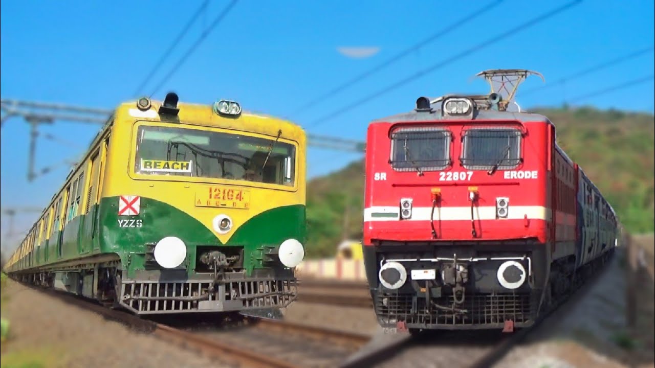 green-colour-chennai-emu-local-train-racing-with-furious