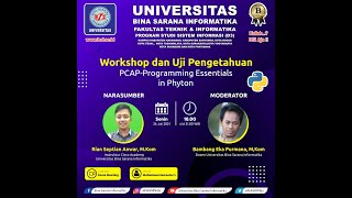 Details Workshop dan Uji Pengetahuan | PCAP-Programming Essentials in Python | 2021 Guide