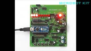 6.Turn Lights On-Off Sw Program For Mb521 Nano Experiment Board