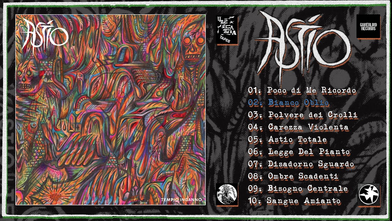 ASTIO - Tempio Inganno (Italian Post-Punx, 2025, Full Album)