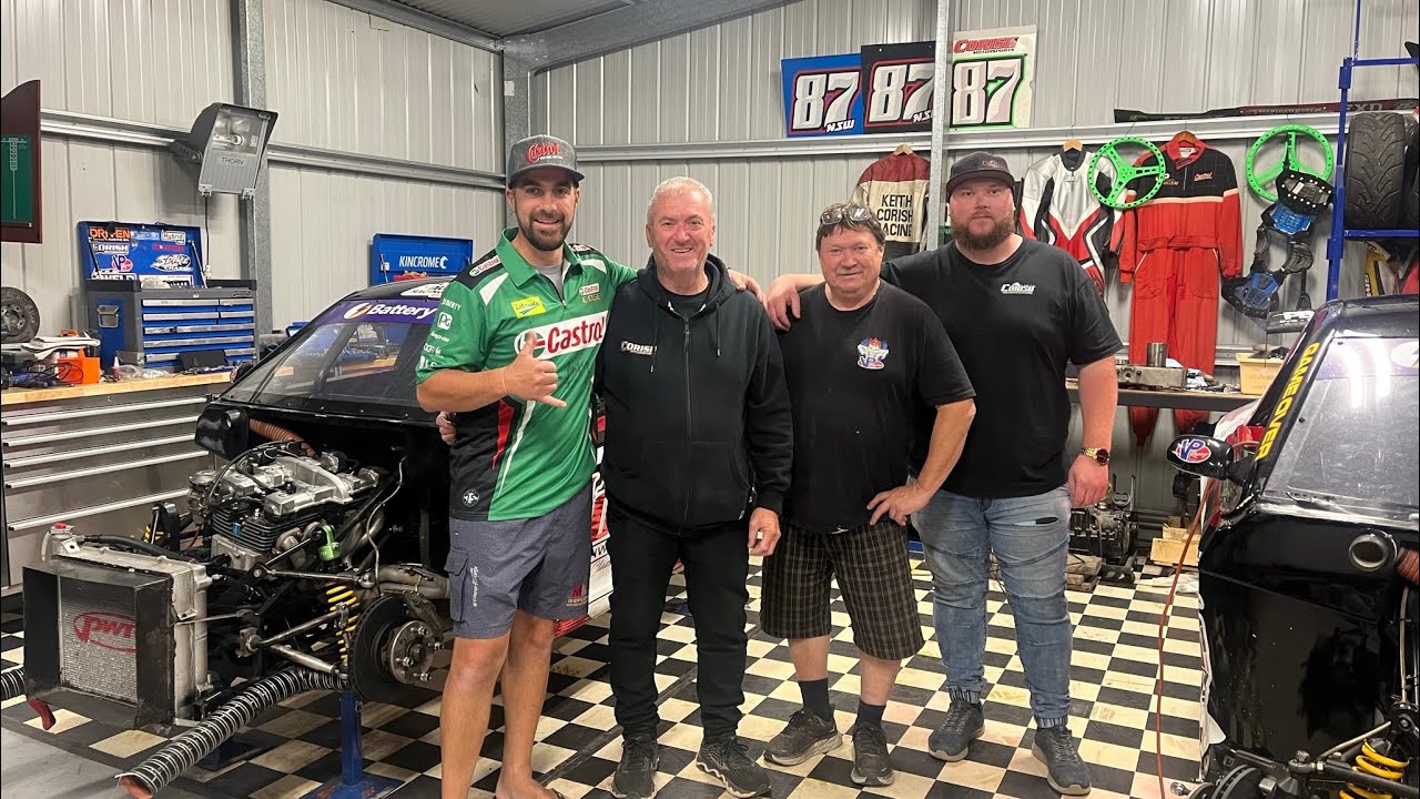 Tom visits the Corish Racing team - YouTube