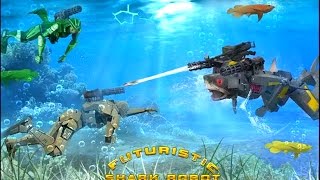 Hungry Shark Robot Transform | by Raydiex - 3D Games Master | Android Gameplay HD screenshot 3