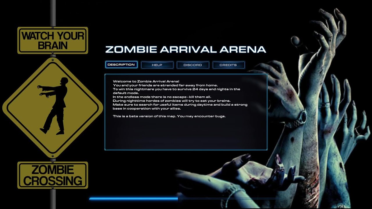 StarCraft 2 - Zombie Arrival Arena (1)