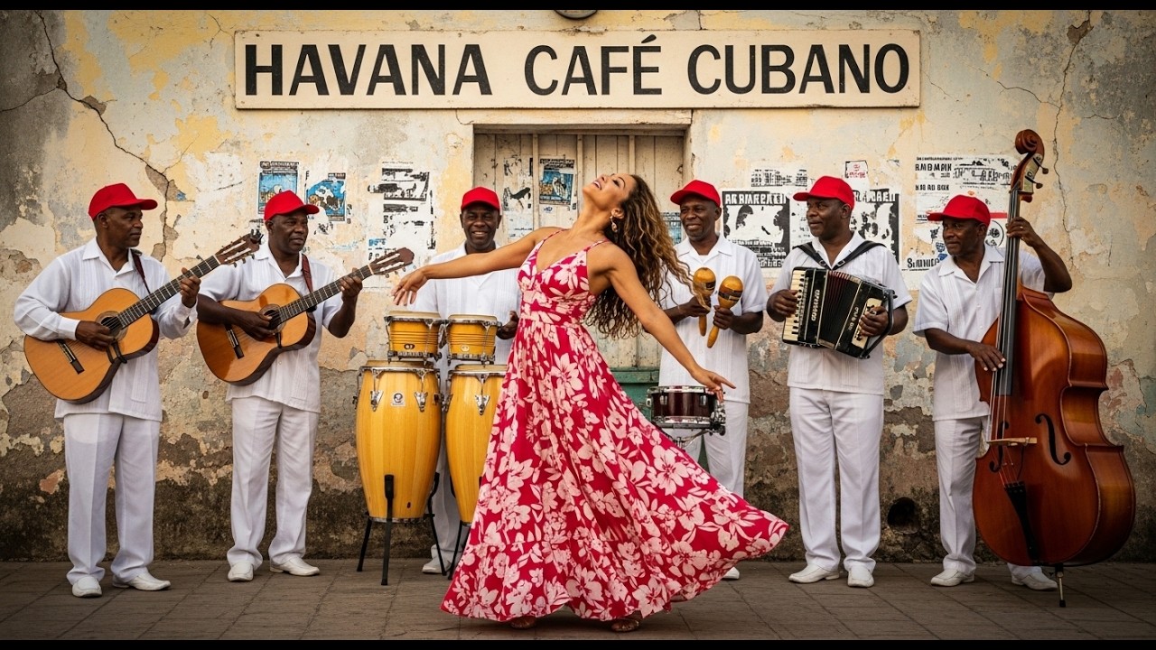 Café Cubano Music ☕: Cuban Café Serenades & Relaxed Jazz Rhythms