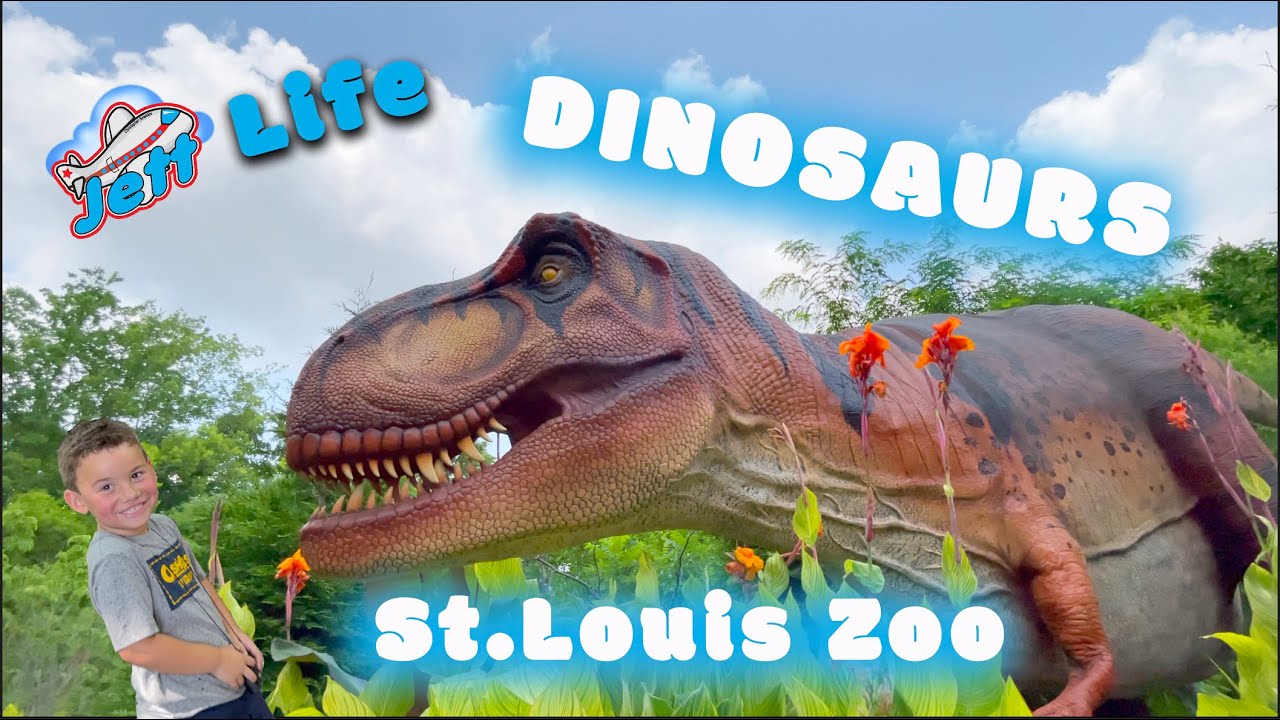 Saint Louis Zoo's dinosaur exhibit