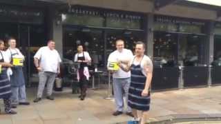 The Vincent Hotel's Chef Andrew Carter & The Ice Bucket Challenge