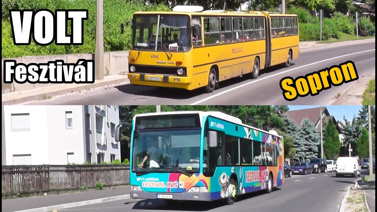 2019.06.26. - Győri Ikarusok és VT-Arrivás Mercedesek Sopronban!