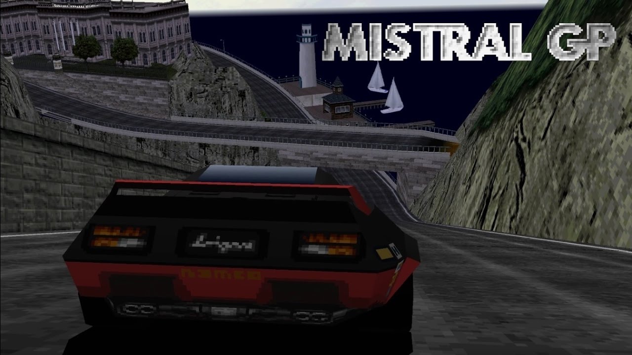 Rage Racer - Class 4 (Mistral GP) playthrough