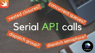 Serial Api Call In Swift Hindi Tutorial Operation Queue Grand Central Dispatch