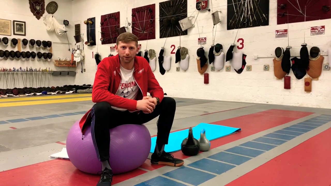 Home Conditioning Exercises for Fencing 2 YouTube