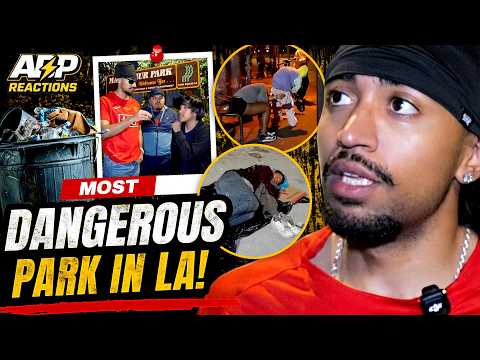 He Tried Surviving The Most Dangerous Park In LA! | AceBoyPun Reacts