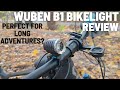 Wuben B1 Review - Long Runtime Bicycle Flashlight