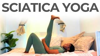 5 Min BED Yoga for Sciatica Pain Relief Net Worth