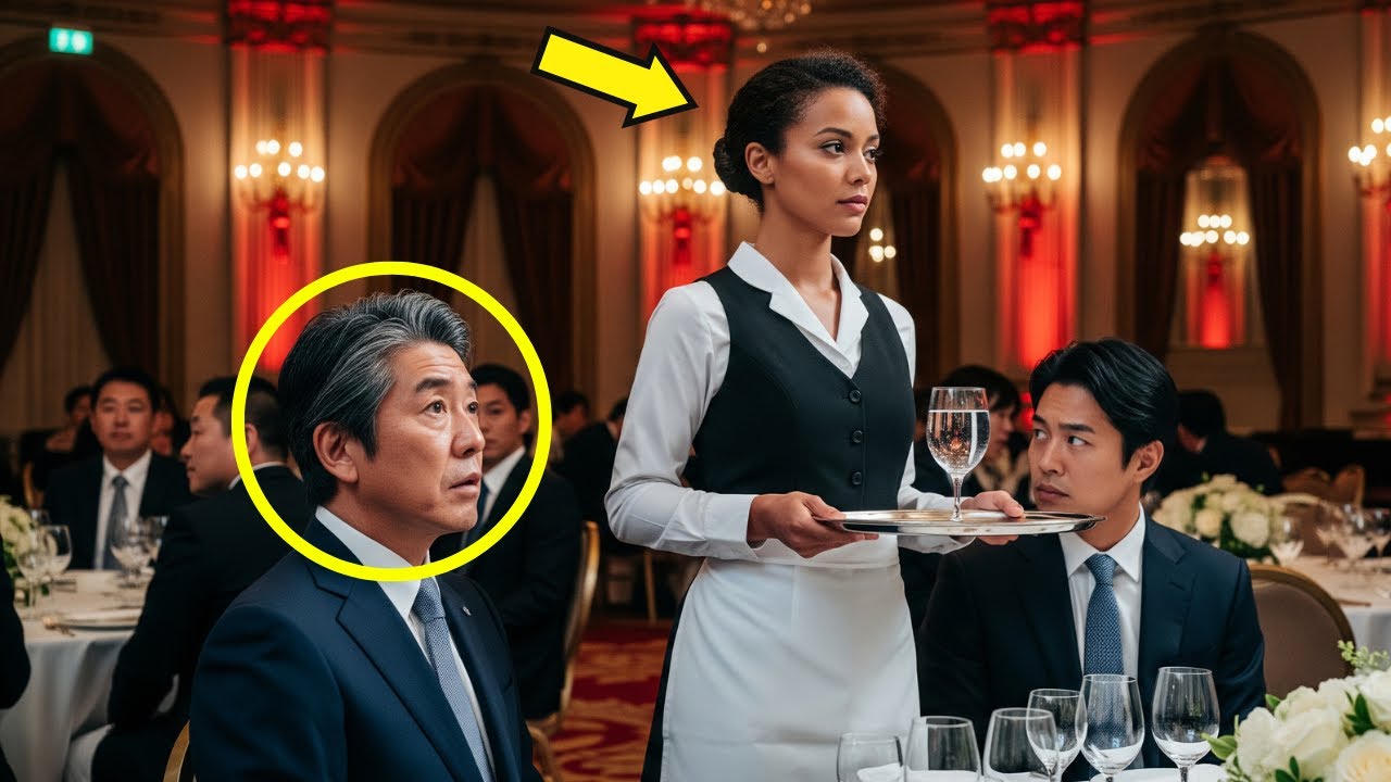 ELA SERVIA ÁGUA NA FESTA… E O MILIONÁRIO JAPONÊS PERCEBEU QUE ELA ENTENDIA TUDO