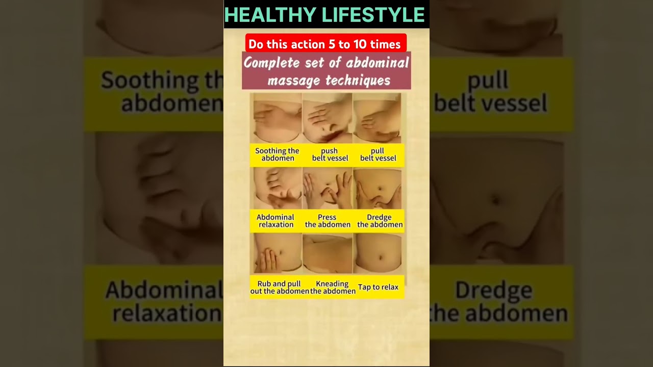 "Complete Guide to Abdominal Massage Techniques for Ultimate Relaxation and Health" 