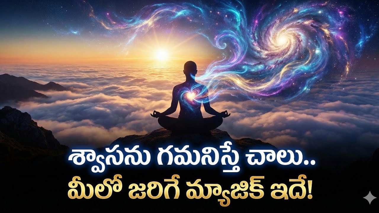 శ్వాసను గమనిస్తే చాలు.. మీలో జరిగే మ్యాజిక్ ఇదే!