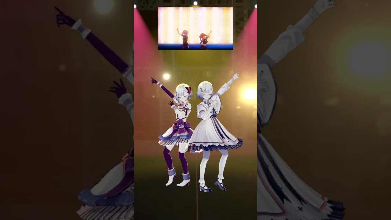 分裂して Chatter Chatter / 星街すいせい×宝鐘マリン #踊ってみた #VTuber #shorts