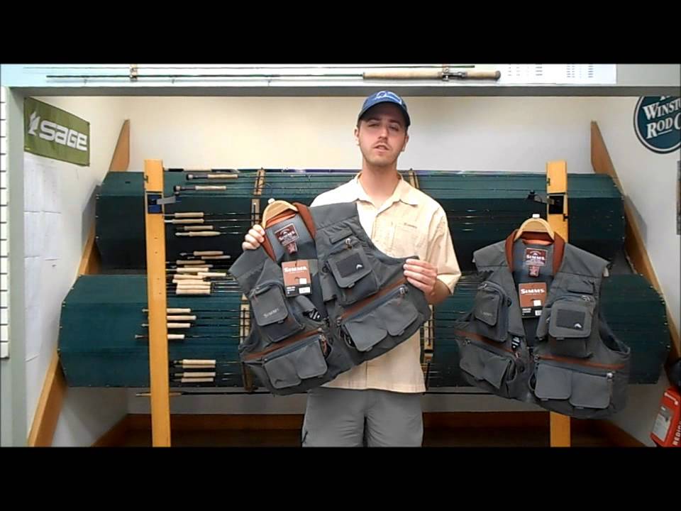 A review of the Simms Guide Vest – The Kingfisher Fly Shop
