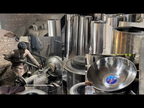 Stainless  Steel Bowls Making  by skilled man | Utensils | Crockery | Hard working man