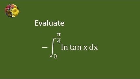 Definite Integral Representing Catalan